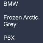 Preview: BMW, Frozen Arctic Grey, P6X.